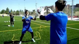 Sesión entrenamiento Porteros CE SABADELL [upl. by Lenrad]