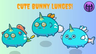 Axie Classic V2 Cute Bunny Lunges This comp is Scary Lunacian Code SaveAxieClassic [upl. by Anidnamra]