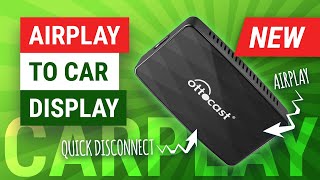 AirPlay To Your CarPlay Display  Ottocast MX Wireless amp AirPlay Video Streaming Adapter Review [upl. by Nuahsel]