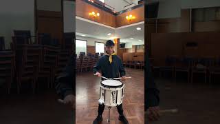 Rudiment of the week  Flam Accent rudiments drummer drumcorps sda pathfinders godfirst [upl. by Mays]