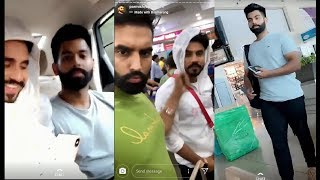 Parmish Verma making fun of Brother Sukhan with Desi Crew at Airport [upl. by Orms]