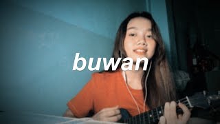 Buwan  Juan Karlos Labajo ukulele cover [upl. by Armillas]