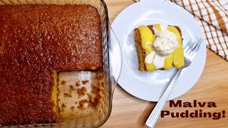 Malva Pudding Recipe  How to Make Delicious Malva Pudding  Traditional Malva Pudding Recipe [upl. by Joshi]