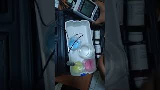 Cara kalibrasi eutech pH meter 150 [upl. by Merrie]