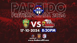 PARTIDO PRETEMPORADA TBS 2024 CPH VS ENRIQUILLO  17102024 [upl. by Imorej]