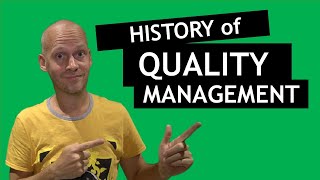 Quality Management History [upl. by Olympe]