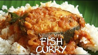 Village Style FISH CURRY  Home Cooking [upl. by Englebert]