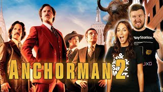 My wife watches ANCHORMAN 2 THE LEGEND CONTINUES for the FIRST time  Movie Reaction [upl. by Johnna]