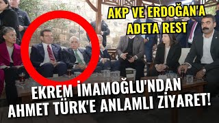 Ekrem İmamoğlundan Ahmet Türke Anlamlı Ziyaret AKP ve Erdoğana Adeta Rest [upl. by Ellga]