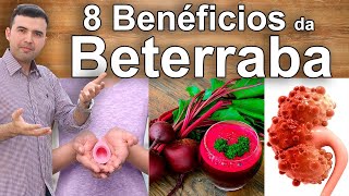 Beterraba e Seus Principais Beneficios Para a Saúde Imune Cardio Pele e Previne Câncer e Anemias [upl. by Nosidda]