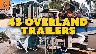 45 Offroad Trailers Of Overland Expo West 24 [upl. by Oidualc]