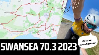 IRONMAN Swansea 703 2023  Bike Course Analysis 👀📄 [upl. by Reisinger398]