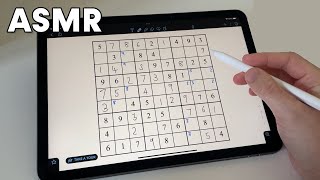 ASMR  How to Solve a Sudoku Puzzle Relaxing Sudoku Tutorial [upl. by Htebasile412]