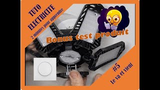 Tuto électricité Le va et vient et DCL Dooxie Legrand Test produit à la fin de la vidéo [upl. by Solon647]