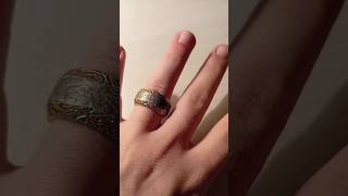 Making Draupnir Ring from GOW Ragnarok shorts godofwarragnarok diy [upl. by Benis]