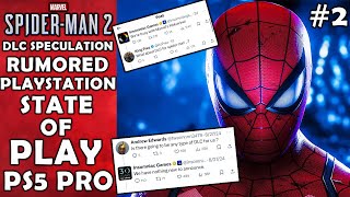 September Rumored State Of Play  SpiderMan 2 DLC  PlayStation 5 PRO amp MORE [upl. by Janella]