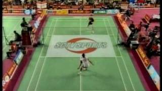 Taufik Hidayat vs Lin Dan  Smash Fest [upl. by Oguh]