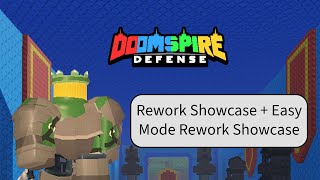 Reworked Doomspire Defense Showcase  Roblox [upl. by Lambert]