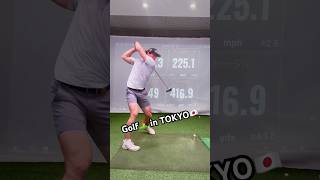 Indoor Golf⛳️ in Tokyo JAPAN🇯🇵 golf [upl. by Cenac]