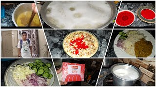 daily routine vlog A productive day without helper  mix fruit custurdlife with humaira 9173 [upl. by Ynaffik]