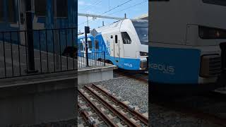 Keolis flirt Blauwnet vertrekt van station Zwolle [upl. by Nathanson]