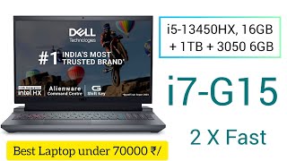 Dell g15 5530  Dell g15  Dell G155530 Gaming Laptop  3050 6gb  Best Gaming Laptop under 70k [upl. by Trojan]