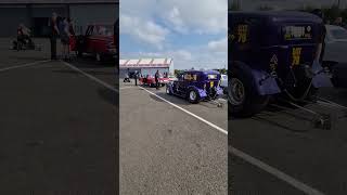 Super gas pairing lanes automobile dragracing chevrolet dragrace fast santapod [upl. by Darton200]