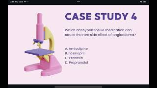 Pharmacology Case Studies Hypertension BP emergencies cases nursing exam [upl. by Deelaw]