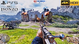 Isonzo PS5 HDR Gameplay amp First Impressions New WW1 Shooter [upl. by Ree]