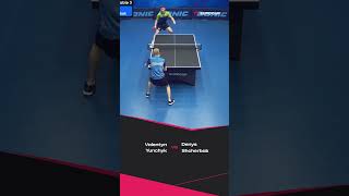 Insane derby🌪️⚡️ shorts tteurocup TableTennis [upl. by Anehta]