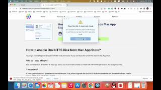 Read and Write NTFS Disk on Mac [upl. by Dygall5]