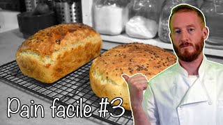 PAIN 😍 Sans PÉTRISSAGE Sans FAÇONNAGE 😱 FACILE et INRATABLE 🍞🥖 [upl. by Mada205]