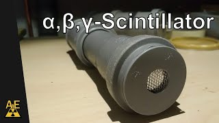 DIY α β γ Scintillation Detector ZnSAg and BC408 [upl. by Euqinobe283]