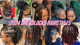 Best New 2024 Dreadlocks Hairstyles for African Women  New Dreadlocks hairstyles for Women [upl. by Leihcey367]