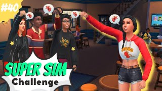 New Term New University Organisation🎓  Sims 4 Super Sim Challenge part 40 [upl. by Netsriik]