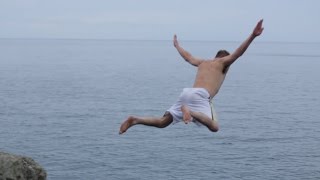 Lost at Sea  Ocean Cliff Jumping in Rhode Island [upl. by Sibell]