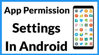 App Permission Settings In Android  How To Find App Permissions In Settings Vivo [upl. by Dorine625]