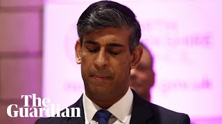 Rishi Sunak delivers final speech outside No10 Downing Street [upl. by Aicarg]