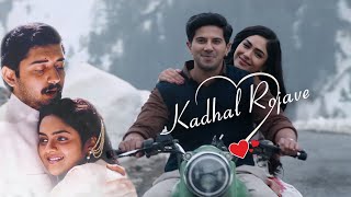 Seetha ramam❣️whatsapp status tamil  kadhal rojave remix [upl. by Iglesias838]