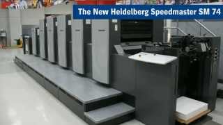 Heidelberg Speedmaster SM 74 introductievideo [upl. by Nileve]