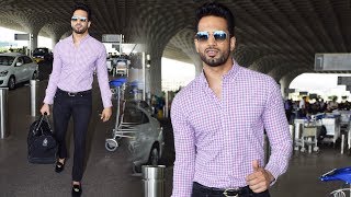 Upen Patel Spotted At Airport [upl. by Alaet]