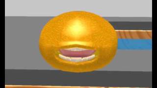 Annoying Orange  Kitchen Intruder ROBLOX Version [upl. by Cirde]