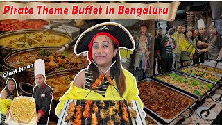 BEST All You Can Eat UNLIMITED BUFFET in Bengaluru  The Black Pearl  Bengaluru Food Series Ep1 [upl. by Anait]