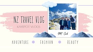 NZ TRAVEL VLOG MT COOK  KAYEPOOOT 🏔❄️👨‍👩‍👧‍👦 [upl. by Darill594]