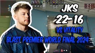 CS2 POV  Liquid jks 2216 vs Vitality Nuke  BLAST Premier World Final 2024 [upl. by Aires]