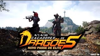 Passe de Elite  CAÇADORES DE DRAGÕES  FREE FIRE [upl. by Chick]