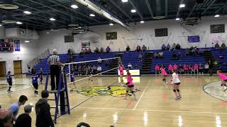 ClaysburgKimmel vs Williamsburg Volleyball [upl. by Orr]