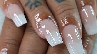 Baby boomer com esmalte em gel tutorial [upl. by Lewes]