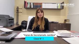 Curso de Secretariado Jurídico  Clase N° 1 [upl. by Gem]