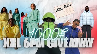 XXL 1000€💰6PM GIVEAWAY  FREE TRACKSUIT🤯 Achraf hat mir Trackies Geschickt📦🅿️ Unboxing [upl. by Ditter72]